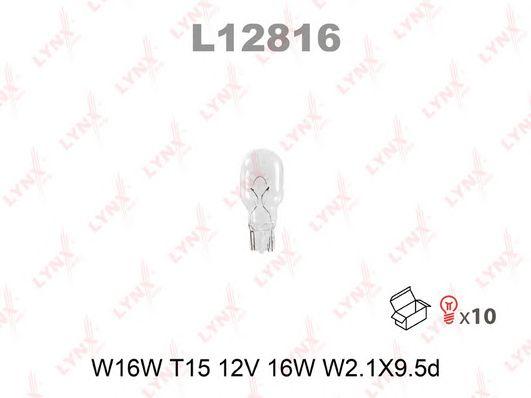 Лампочка W16W L12816 LYNXAUTO